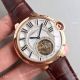 Copy Swiss Ballon Bleu de Cartier Tourbillon Watch Rose Gold Brown Leather (2)_th.jpg